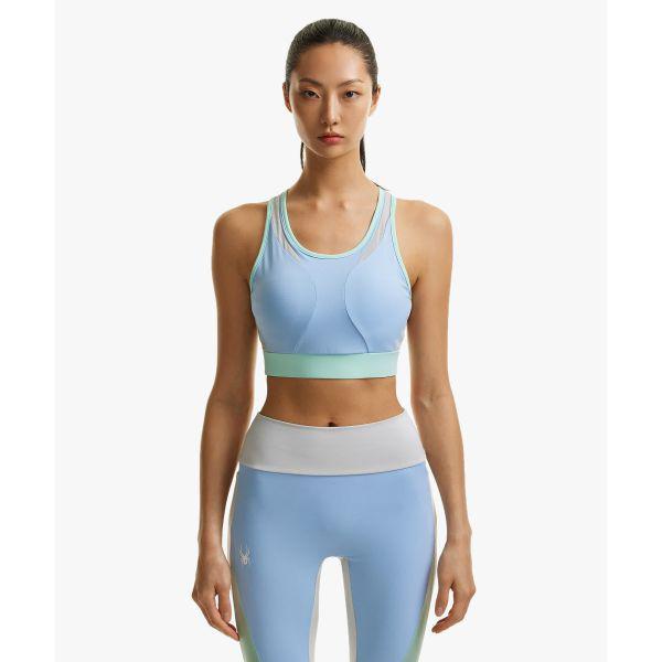 女性ランニングProWebカラーブロックブラトップSPHPCNBR281WCBL 659728