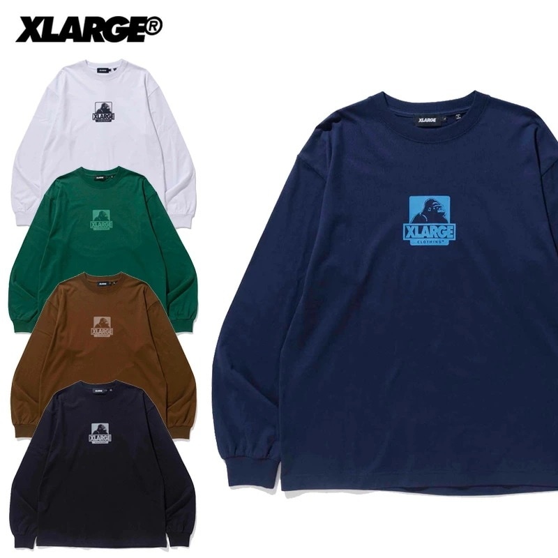 エクストララージ X-LARGE OG L S TEE 長袖Tシャツ ロンT メンズ カットソー トップス