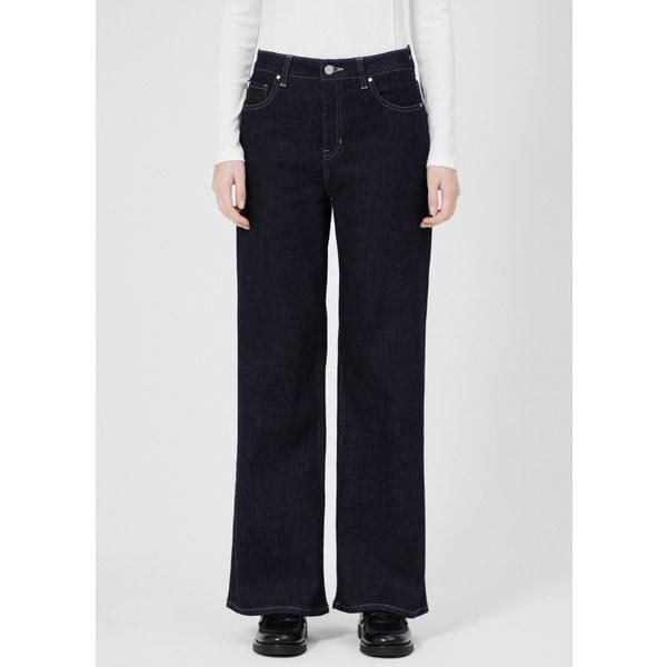 [진] YP1D2015 女性ワンウォッシュワイド_BLUE BLACK