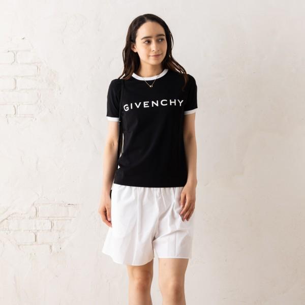 Tシャツ カットソー スリムフィットTシャツ アーキタイプ ロゴ ブラック ホワイト レディース BW70BF3YAC 004