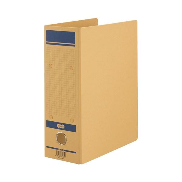 （まとめ）TANOSEE保存用ファイルN（片開き） A4タテ 800枚収容 80mmとじ 青 1セット（24冊）3セット