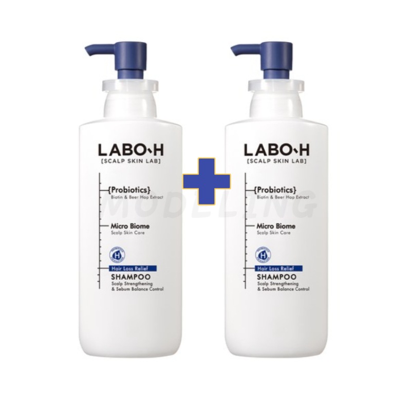 1+1LABO-H 脱毛症状緩和ノーセボム シャンプー400mll (鎮静/弾力/保湿/栄養供給/活力)