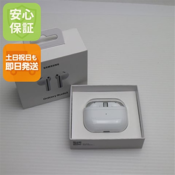 新品未使用 Galaxy Buds3 ホワイト イヤホン Galaxy 即日発送 土日祝発送OK 18