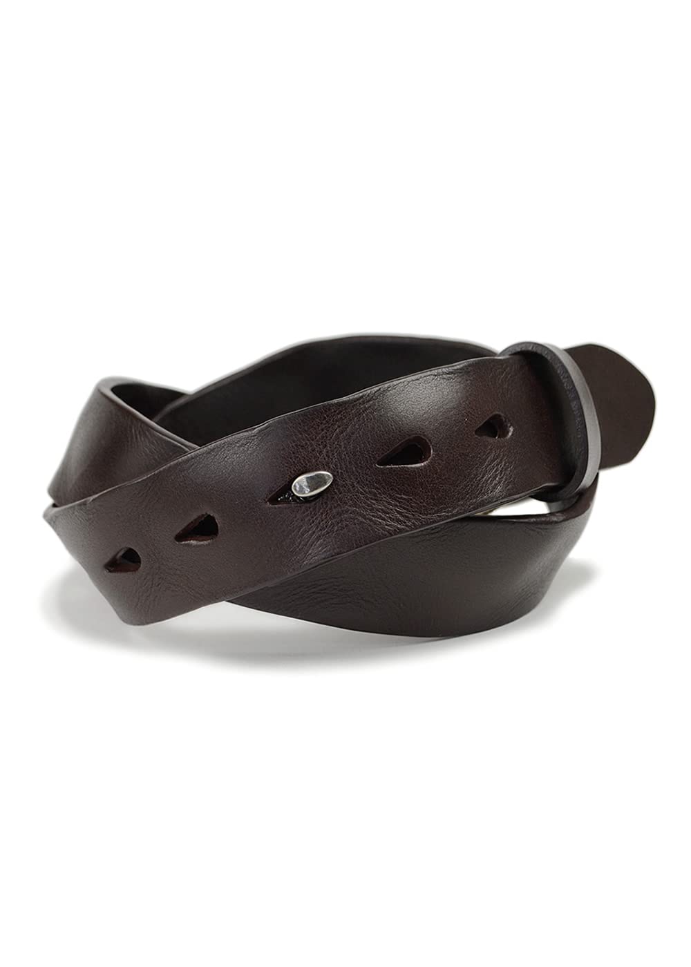 [ベルト専門店ベルトラボ] Bitt(ビット) ベルト ひっかける 楽ちん バックルなし レザー 本革 カジュアル 金属アレルギー BLBITT0001