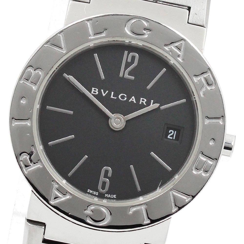 ブルガリ BVLGARI BB23SS ブルガリブルガリ デイト ロゴあり クォーツ レディース 良品 _946625【中古】