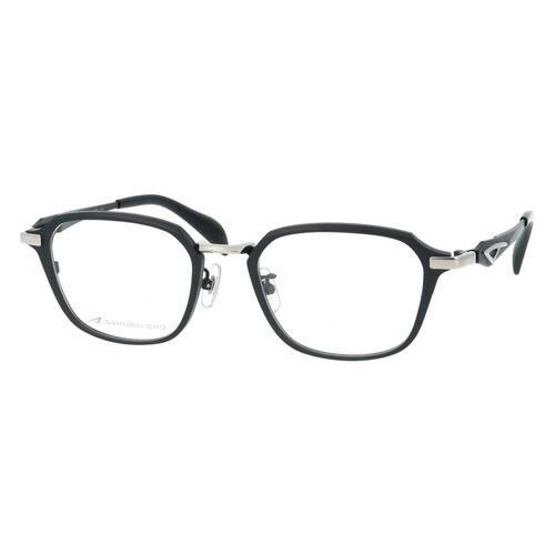 メガネ SS-TR505 col.1 51mm マットブラック 日本製 サムライ翔 2024年 令和モデル レンズ付き レンズセット 度なし 度付き