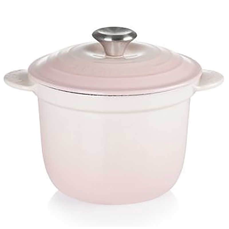 LECREUSET　ココット・エブリィ 18cm　シェルピンク　21110187770460