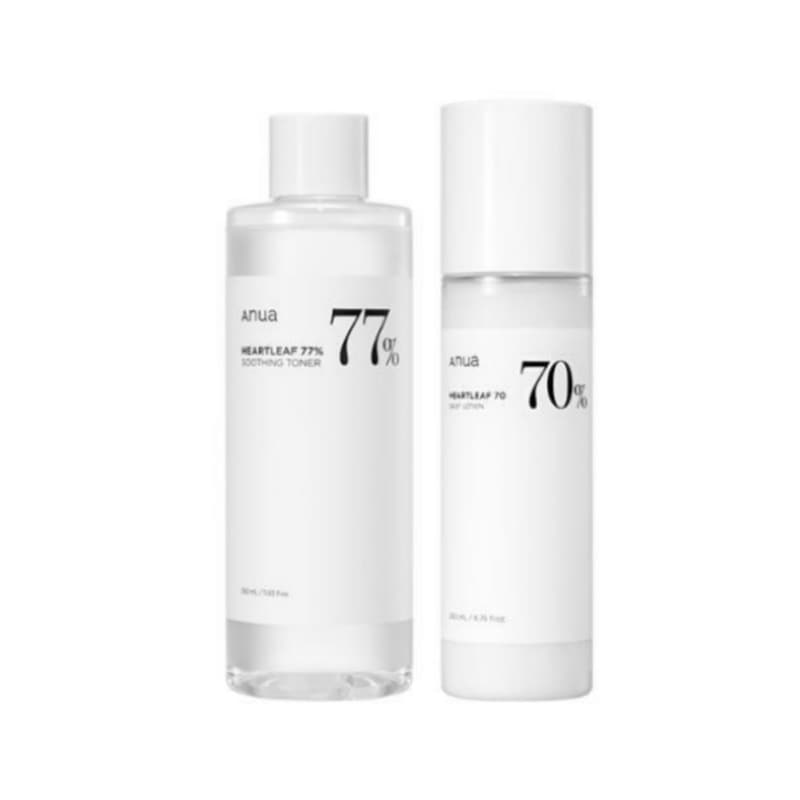 ドクダミ鎮静ルーチンセット, トナー350ml + ローション200ml