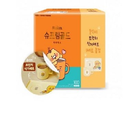 マキシム シュプリームゴールド 100T + カカオ 春食ブランチ 食器セット