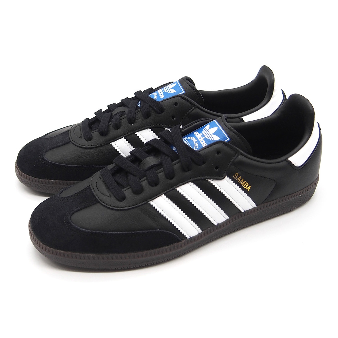 アディダス スニーカー メンズ サンバ オリジナル ブラック/ホワイト/ガム ADIDAS SAMBA OG CBLACK/FTWWHT/GUM5