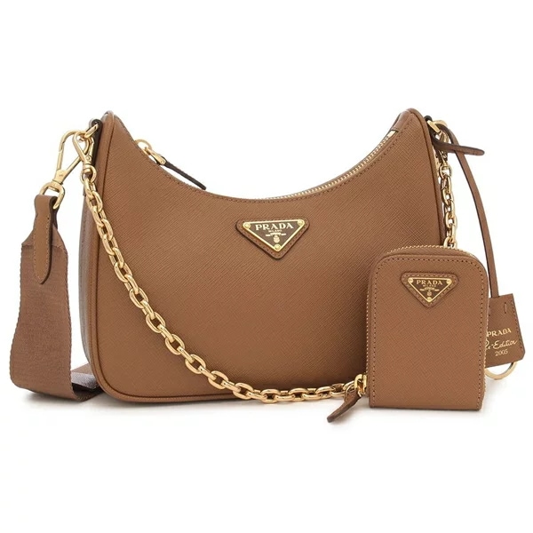 ショルダーバッグ リエディション リナイロン ブラウン レディース 1BH204 NZV F03CW VV2P 143,900円