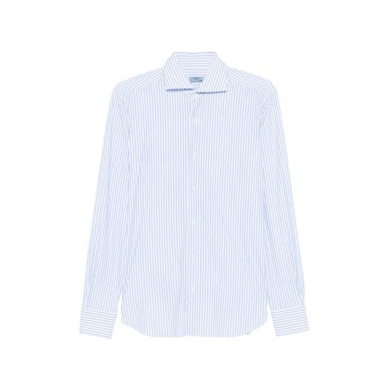 BARBA Men Shirts 54173 0003 BLUE WHITE