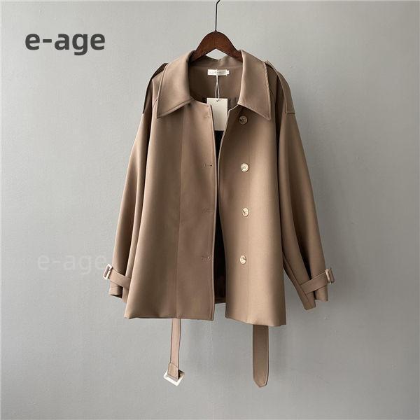 トレンチコート レディース スプリングコート トレンチ 春秋 ミドル丈 ジャケット コート オシャレ 入学式 卒業式 通勤 通学 入園式