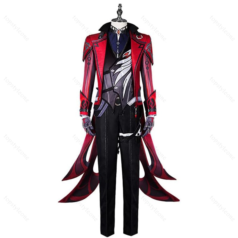 原神 ディルック コスプレ衣装 cosplay コスチューム クリスマス イベント パーティー 文化祭 ハロウイーン衣装 仮装 変装風 人気 ゲーム イベント 学園祭 贈り物 cosplay 変身 変