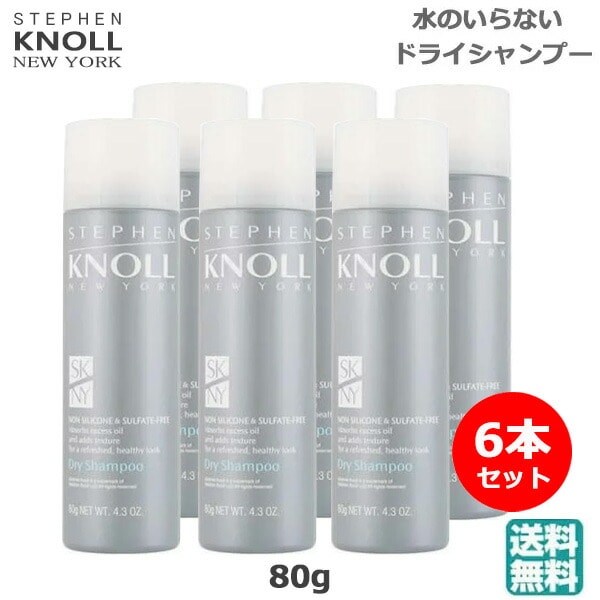 (6本セット)コーセー スティーブンノル ドライ シャンプー 80ｇ