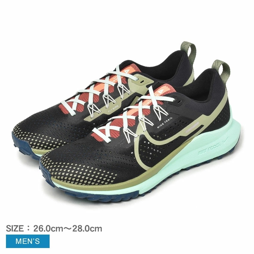 リアクト ペガサス トレイル 4 DJ6158 メンズ 靴 シューズ ローカット シューレース ブランド カジュアル スポーティ スポーツ ランニング 運動 シンプル おしゃれ お出かけ