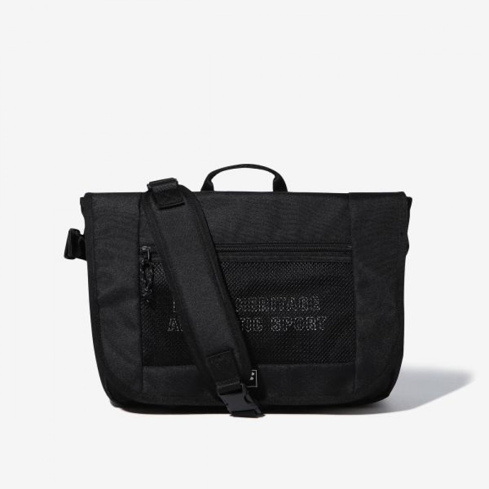 (フィラキッズ) ベーシックメッシュメッセンジャーバッグ (FK3BCF6321X_BLK)