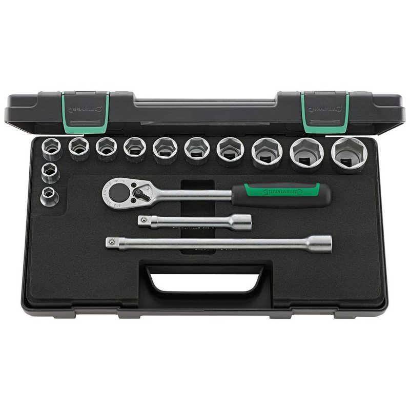STAHLWILLE　15点組 1/2SQ ソケットレンチセット　52/12/3KN 48,138円