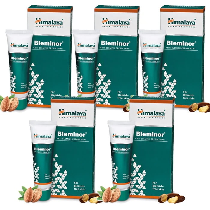 ブレミノール 30ml 5本 ヒマラヤ Himalaya Bleminor アーユルヴェーダクリーム 海外直送：日時指定不可　国際郵便発送