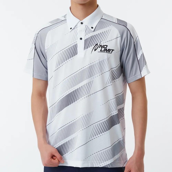 ニシスポーツ NISHI グラフィックライトポロシャツ 2811A365-100 半袖