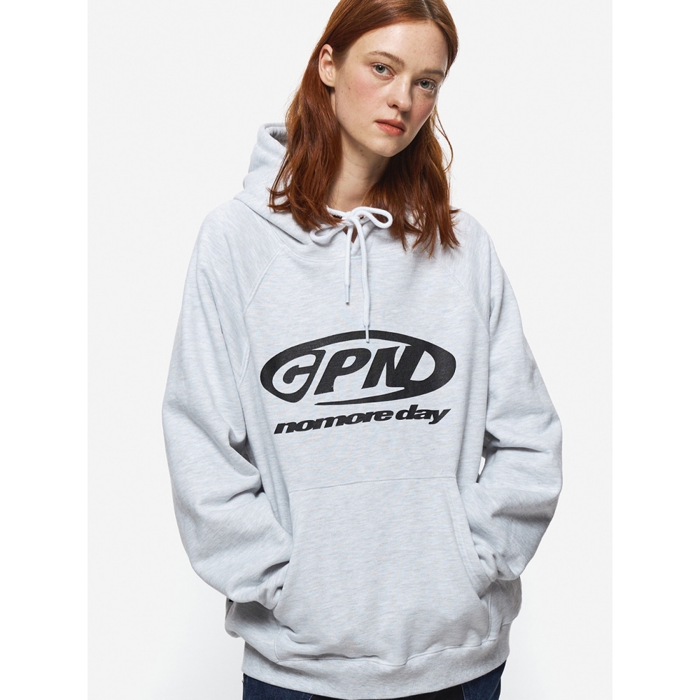 CPGN オーバル C ロゴラグランフーディーメランジホワイト 8,524円