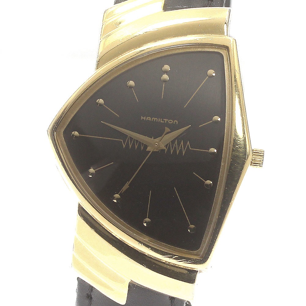 ジャンク ハミルトン HAMILTON 6108 ベンチュラ クォーツ メンズ _878765【中古】