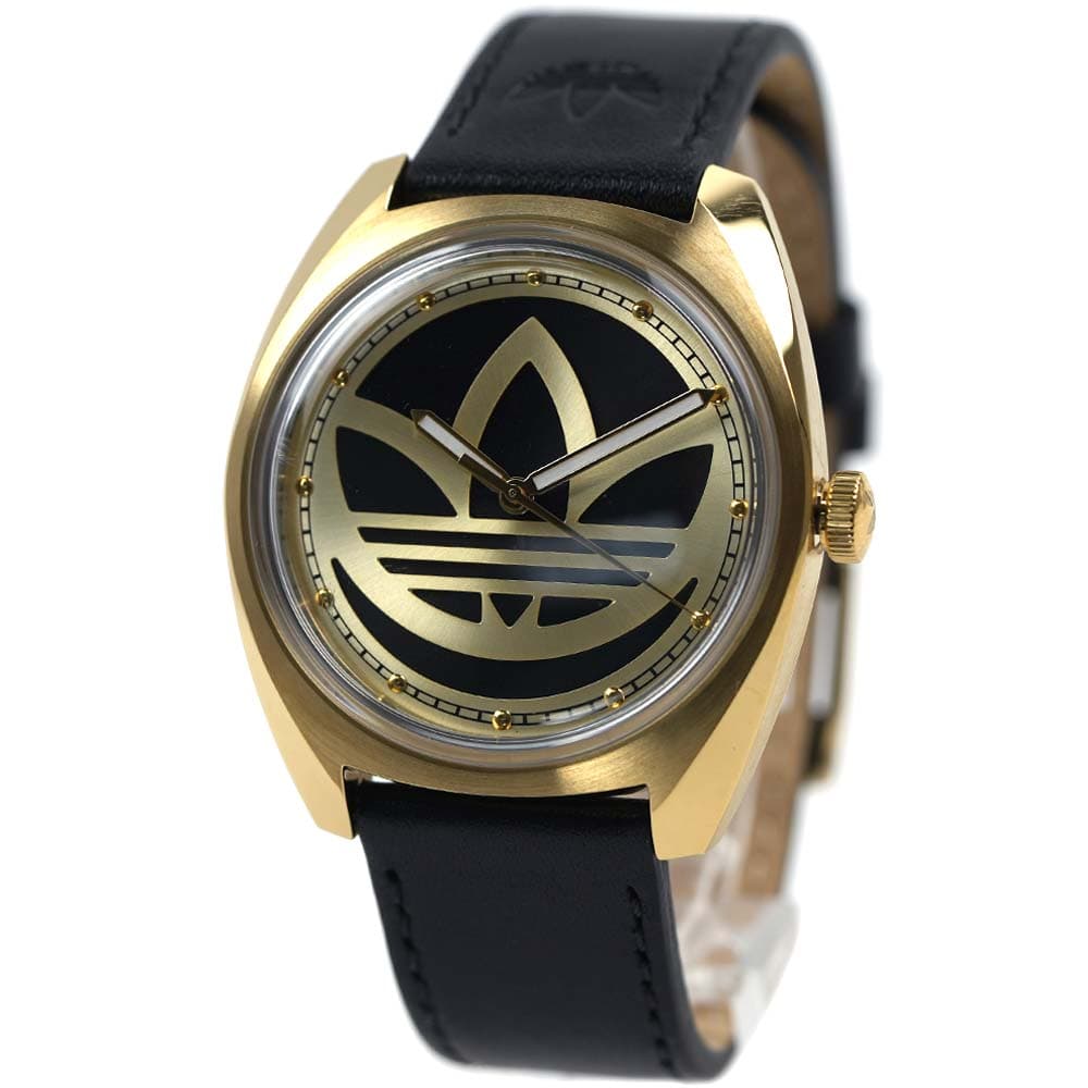 アディダス 腕時計 メンズ レディース ユニセックス ブラック ゴールド adidas EDITION ONE Unisex AOFH22512
