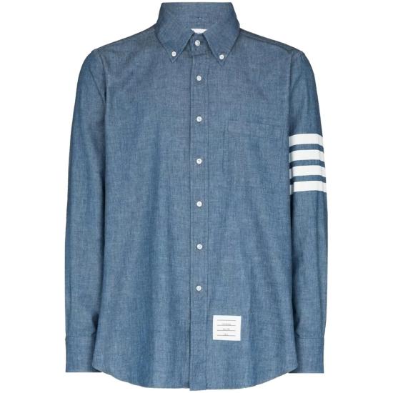 THOM BROWNE Men Shirts MWL272E 00111 450 BLUE