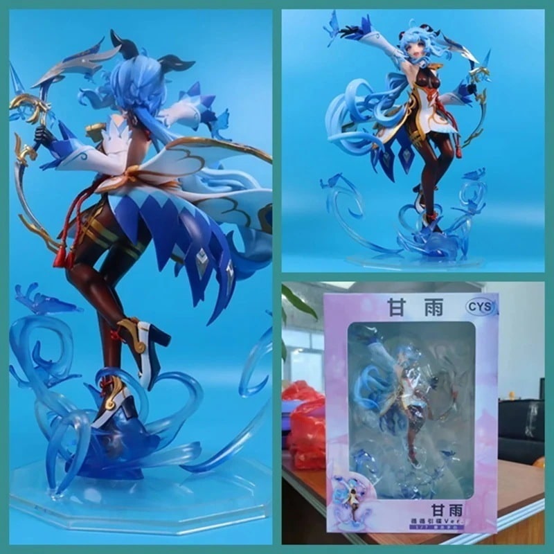 【急速出荷!】原神インパクト Gan Yu Xunxun Yingdie Little Fairy Qilin Girl ゲームモデル飾り箱入りフィギュア