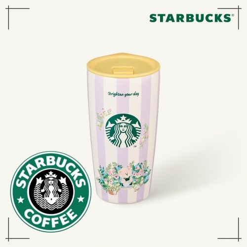 STARBUCKS公式 SS フラワーマーケット ミル タホマ タンブラー 473ml 韓国人気 限定 おしゃれ