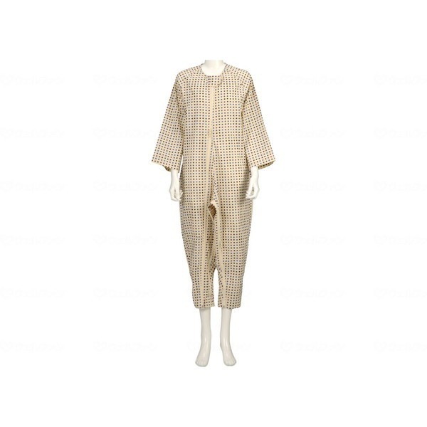 ソフトケアねまき 両開きファスナー スリーシーズン 紫 S 106412 メーカー直送