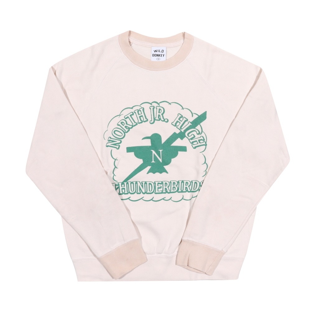 ワイルドドンキー メンズトレーナー TEA DYED FR-THUNDERBIRDS