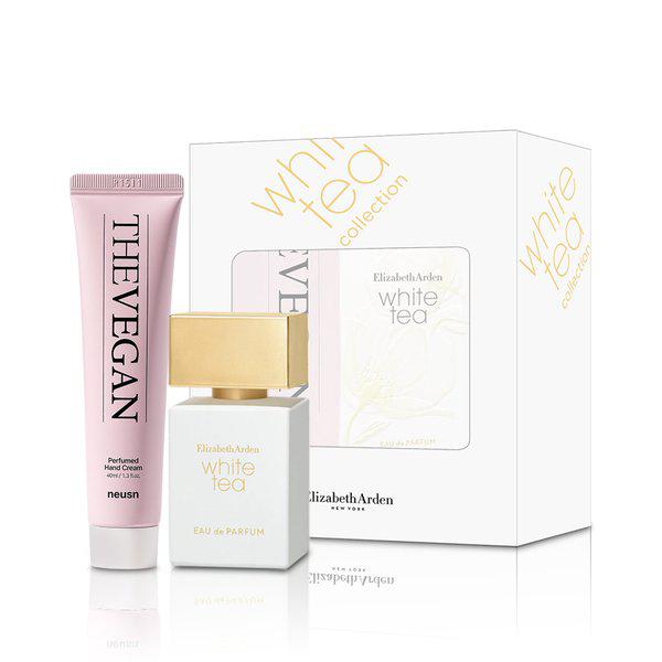 ホワイトティー EDP 30ml+ルーズン ビーガン パフュームド ハンドクリーム 40ml 2種セット