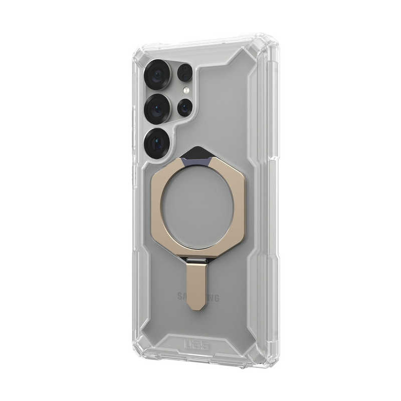 UAG　Galaxy S25Ultra用 マグネット対応PLASMA XTE クリア/チタン　UAG-GLXS25U-TXM-C/T