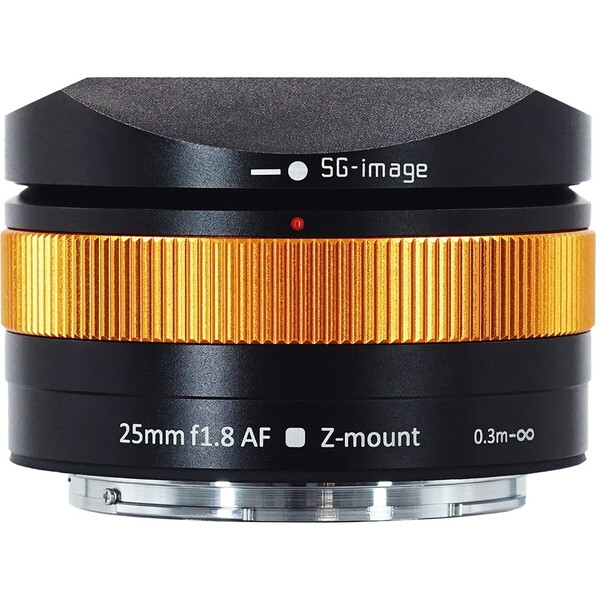SG-image SG AF25mm F1.8 Z C (O) オレンジ 単焦点レンズ (ニコンZマウント)
