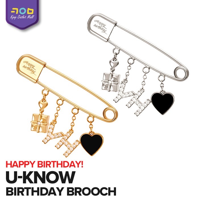 即納 / TVXQ! U-Know 【 2023 ARTIST BIRTHDAY BROOCH 】 TVXQ UKnow YUNHO ユンホ フォトカード SMTOWN ＆STORE 公式グッズ