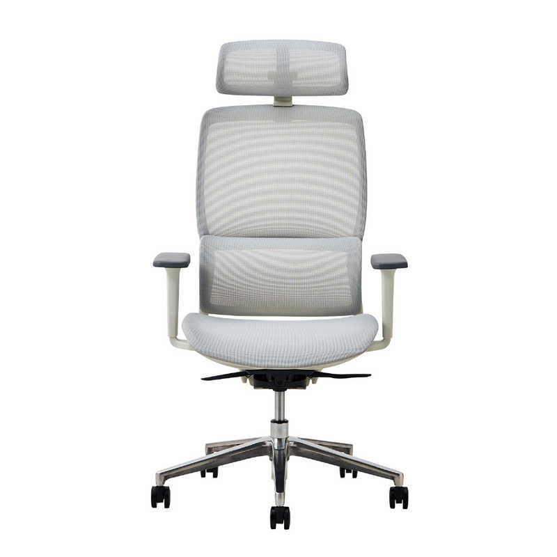 関家具　デスクチェア ハイト オールメッシュ グレー　432076