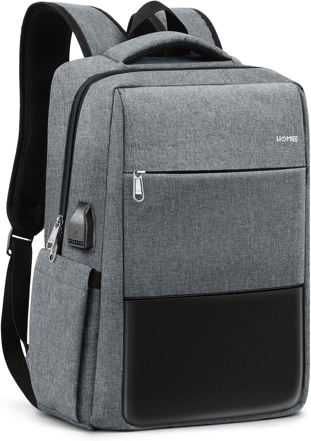 耐衝撃防水リュック 15.6インチノートPC対応 大容量A4サイズ 盗難防止機能付き USB給電ポート 通勤通学出張旅行用