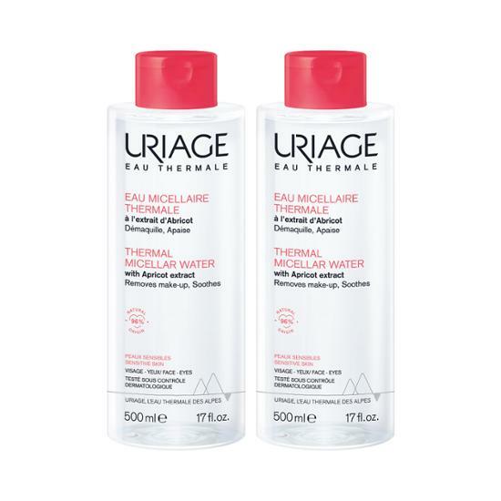 Uriage [1+1] ユリアージュ ミセラー クレンジングウォーター センシティブ 500ml [製造国フランス]