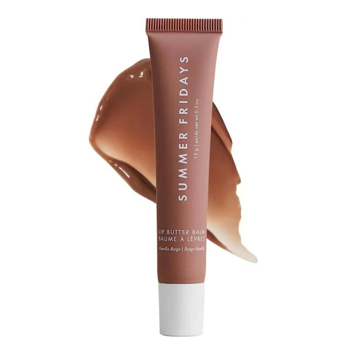 【追跡可能海外メール便】Summer Fridays　サマーフライデーズ リップバターバーム バニラベージュ　0.5oz Lip Butter Balm Vanilla Beige リップティント