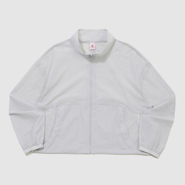 女性エアリテンションルーズフィットハイネック軽量ジャケット（QR222OJK61）