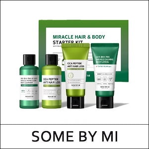 [SOME BY MI] (ho) Miracle Hair & Body Starter Kit [4 Items] / EXP 2025.05 / ミラクルヘア＆ボディスターターキット[4点]