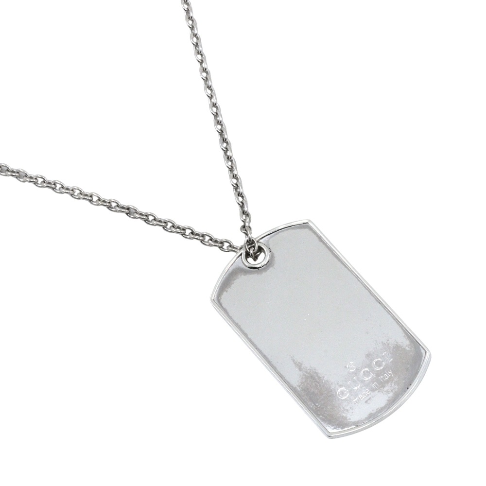 タグプレート ネックレス シルバー925 約28.9g ユニセックス 中古品