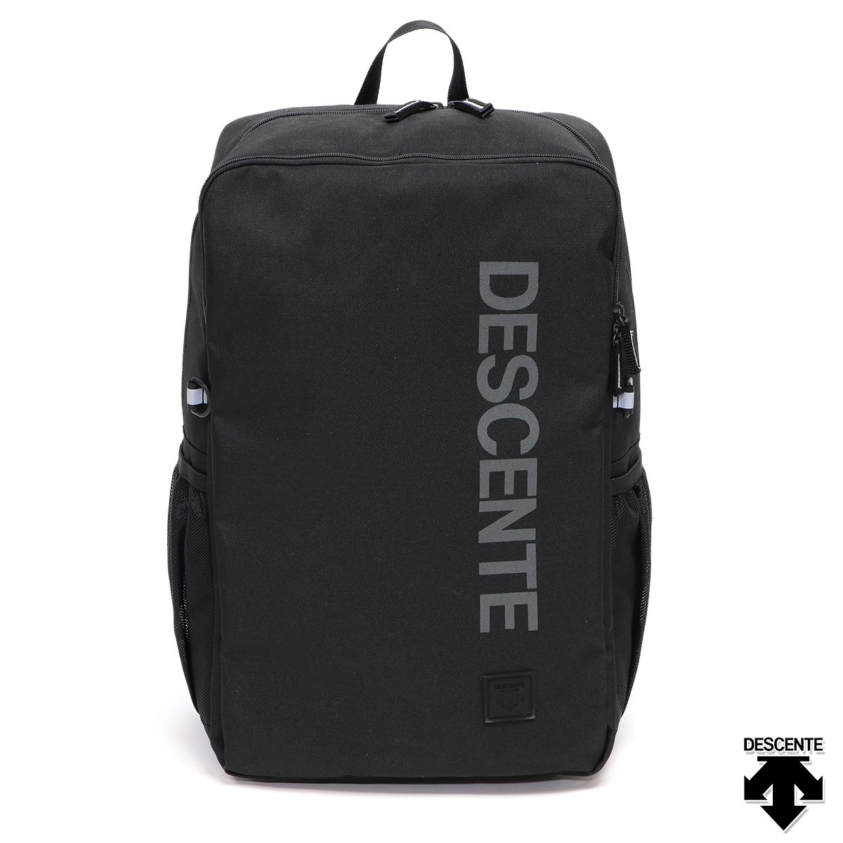 スクールバッグ メンズ/レディース/中学生/高校生/大学生 リュックサック ブラック TKD502