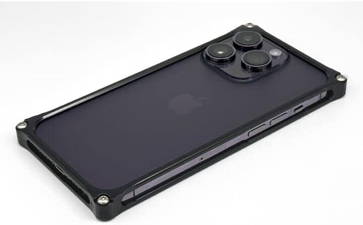 ギルドデザイン ソリッドバンパー ブラック iPhone 14 Pro Max