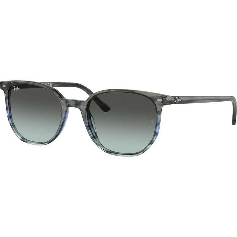 レイバン　RayBan サングラス ELLIOTLow Bridge Fit 54mm ストライプグレー＆ブルー/ブルーブラック　0RB2197F 1391GK(54)
