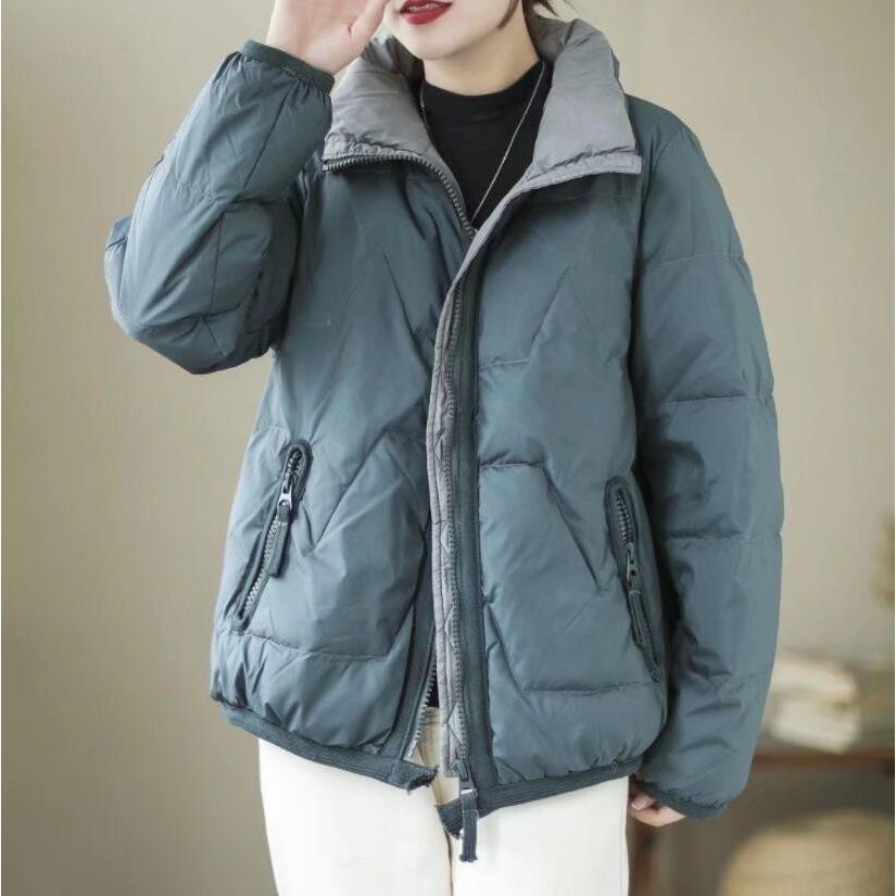 ダウンコート ショートコート ダウンジャケット レディース 冬 ジャケット ダウンコート 厚手 防風 防寒 冬物 アウター 通勤通学 カジュアル オシャレ コート