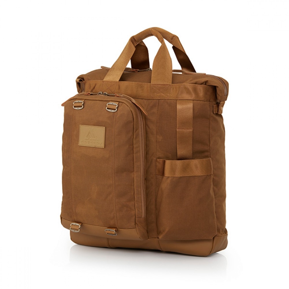 [グレゴリー] グレゴリークオリープレミアムヘルメットバッグ-BRASS