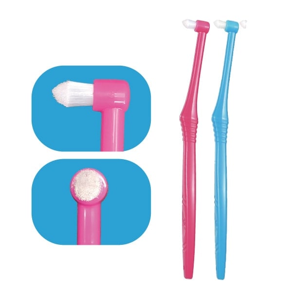 CiPRO ワンタフトブラシ ラージヘッド Mふつう 50本入