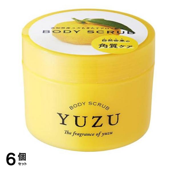 デイリーアロマジャパン ボディスクラブ 高知県産YUZU(ユズ) 300g 6個セット